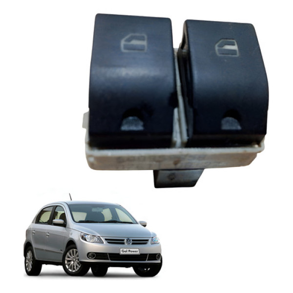 Comando Vidro Elétrico Dianteiro Esquerdo Vw Gol Power 2013