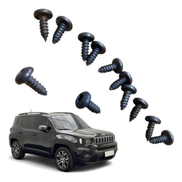 Kit Parafuso Alavanca Cambio Jeep Renegade 2015