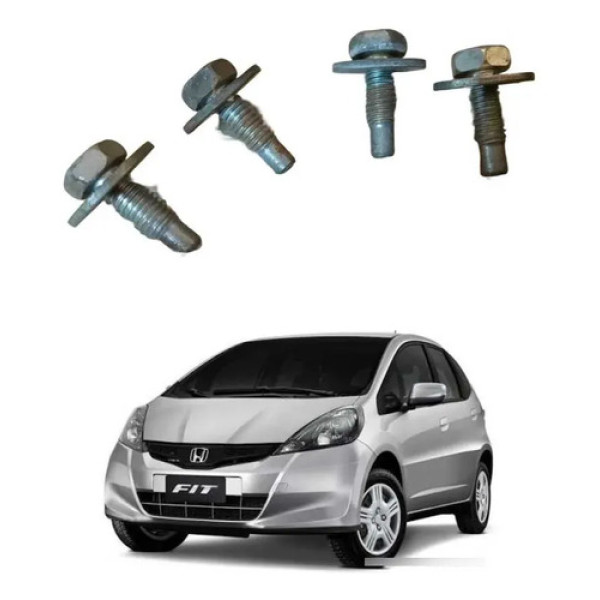 Parafusos Acabamento Da Churrasqueira Honda Fit 2014 Cinza
