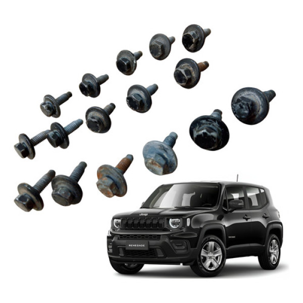 Parafuso Paralama Jeep Renegade 1.8 16v Etorq 2015 