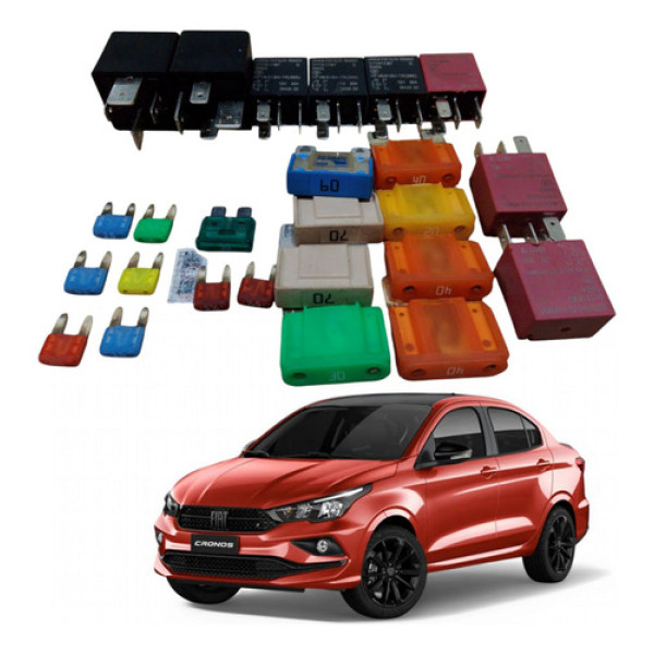 Kit Relé Caixa Fusíveis Cronos1.3 2022