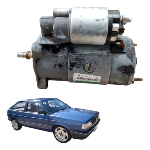 Motor Arranque Vw Gol Quadrado Gl 1.8 1993