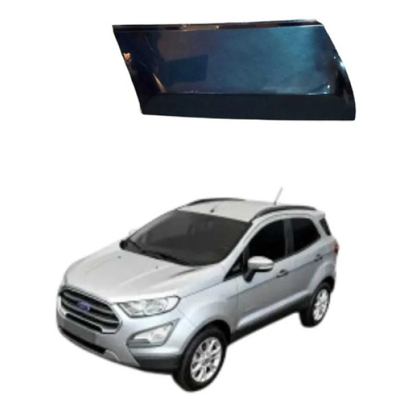 Moldura Lateral Traseira Direita Ecosport 2020 Preta