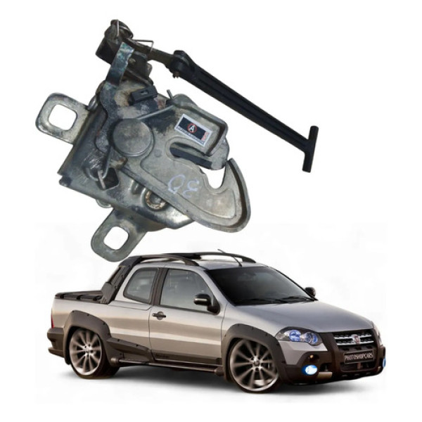 Fechadura Capô Strada Fire Flex 1.4 Palio Uno 2004 A 2017