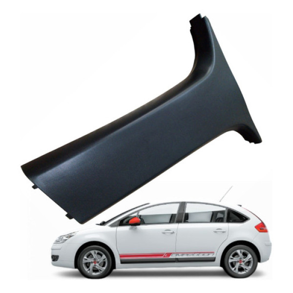 Acabamento Coluna Central D/direita Citroen C4 Hatch 2013