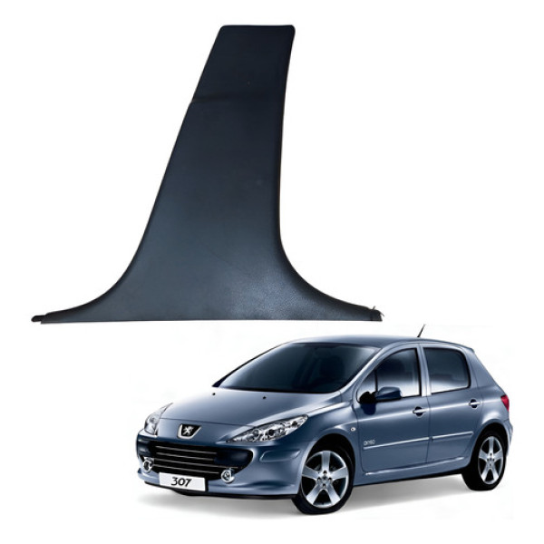 Acabamento Coluna Central Lado Direito Pg 307 Rallye 2004