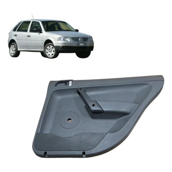 Forro Porta Traseira Esquerda Vw Gol G4 2005-2014 5w4867011