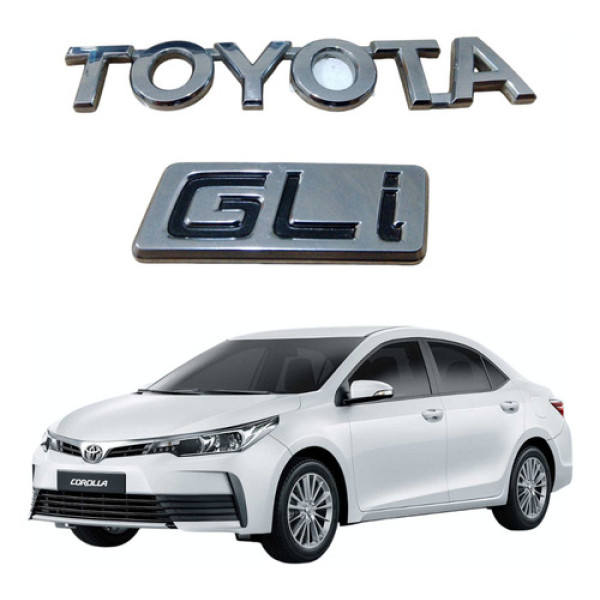 Emblema Toyota Gli Corolla Gli 2018 