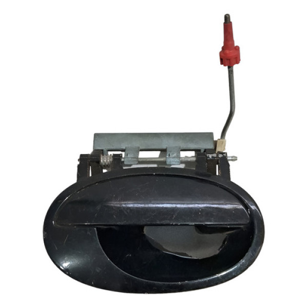 Maçaneta Externa Traseira Direito Gm  Meriva 2008 Preto