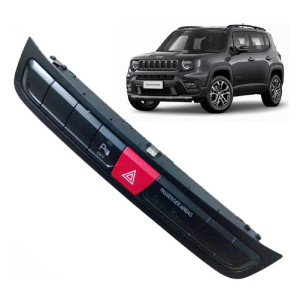 Botão Pisca Alerta Jeep Renegade 1.8 16v Etorq 2015