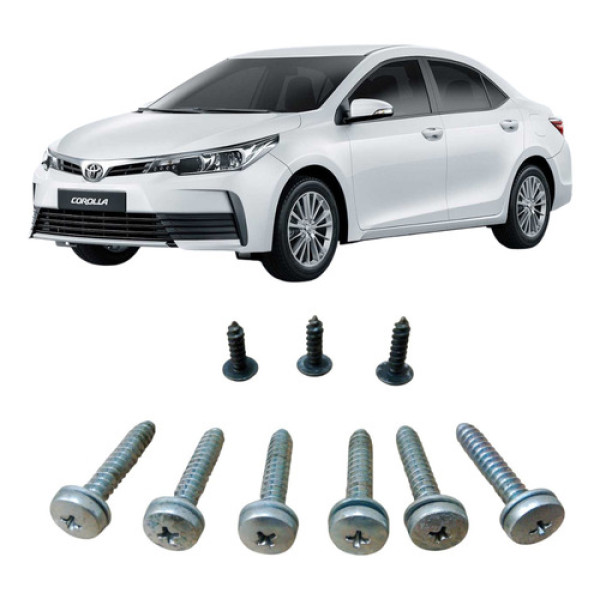 Kit Parafuso Forro De 3portas Corolla Gli 2018