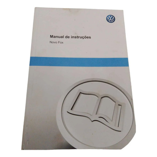 Manual Volkswagen Novo Fox Cl 1.0 / 1.6 Flex 2014 A 2016 Branco