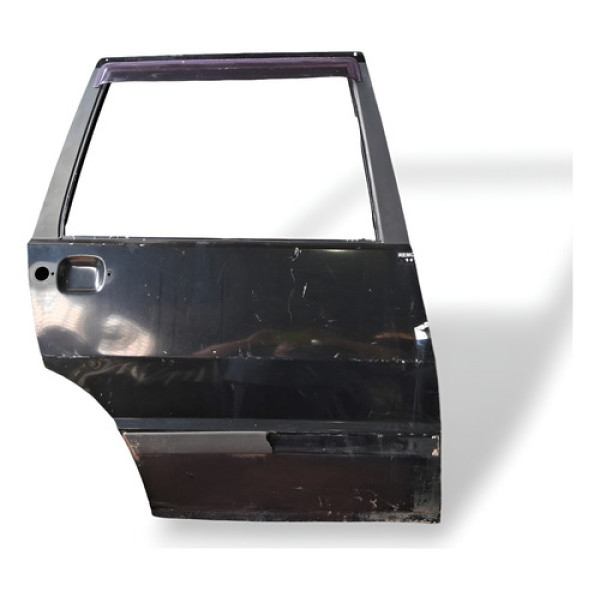 Porta Traseira Direita Fiat Uno Mille 2000 A 2006 Original Traseira Direita Preto