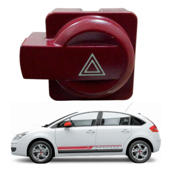 Botão Pisca Alerta Citroen C4 Hatch 1.6 2013