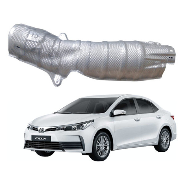 Defletor Protetor Calor Escapamento Corolla Gli 2018 