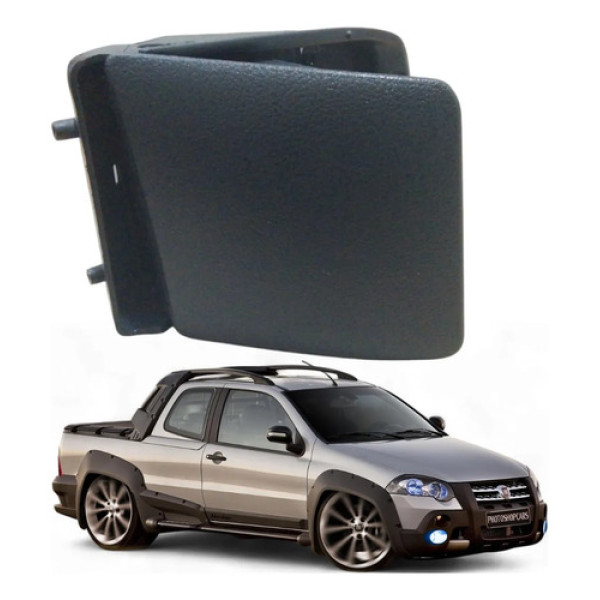 Cinzeiro Porta Objetos Fiat Strada Palio Uno 2004 A 2017 Ori