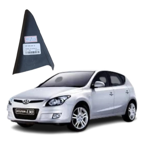 Acabamento Interno Porta Traseira Direita I30 2009 A 2012 Preto