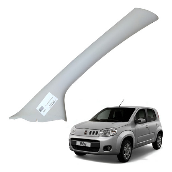 Moldura Coluna Para-brisa Lado Dir Uno Way 4p 1.0 2011