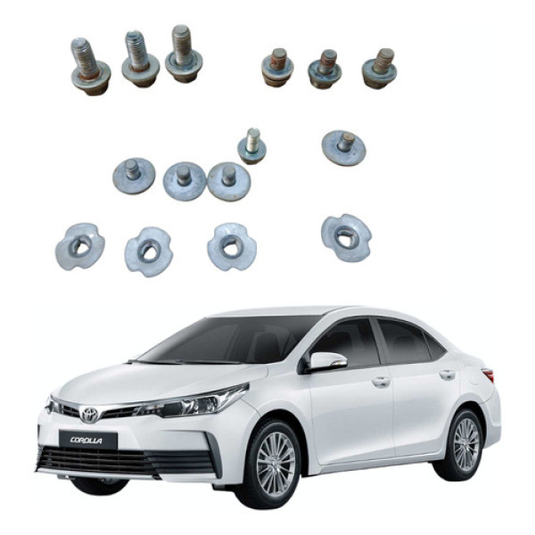 Kit Parafuso Escapamento Corolla Gli 2018