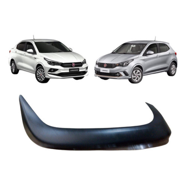 Moldura Maçaneta Interna L/esquerda  Cronos 1.3 2022 Preto