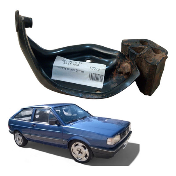 Suporte Coxim Dianteira Esq Vw Gol Quadrado Gl 1.8 1993
