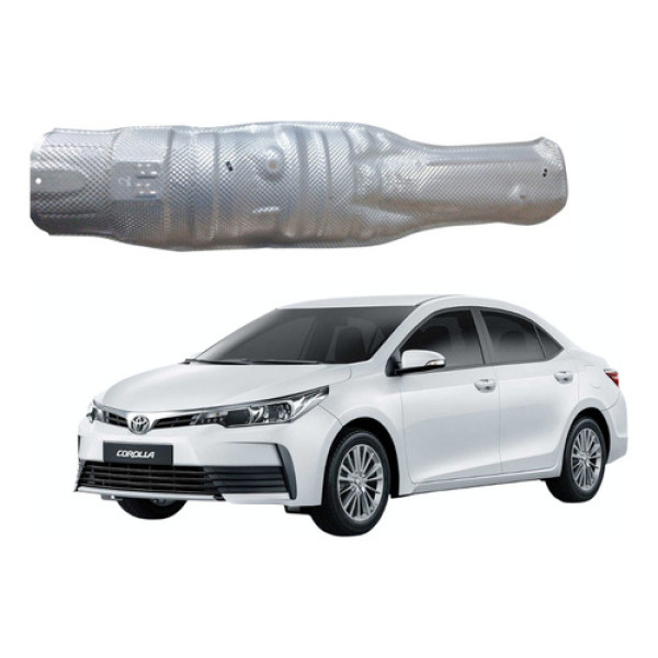 Defletor Protetor Calor Escapamento Corolla Gli 2018 