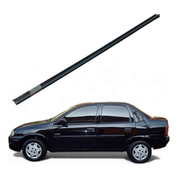Pestana Vidro Externa Porta Dint Esq Gm Classic 2004