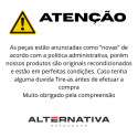 Acabamento Coluna Traseira Esquerda Gm Astra Sedan 2004