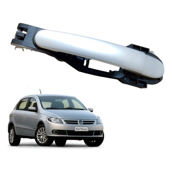 Maçaneta Externa Traseira Esquerda Vw Gol 1.6 Power 2013