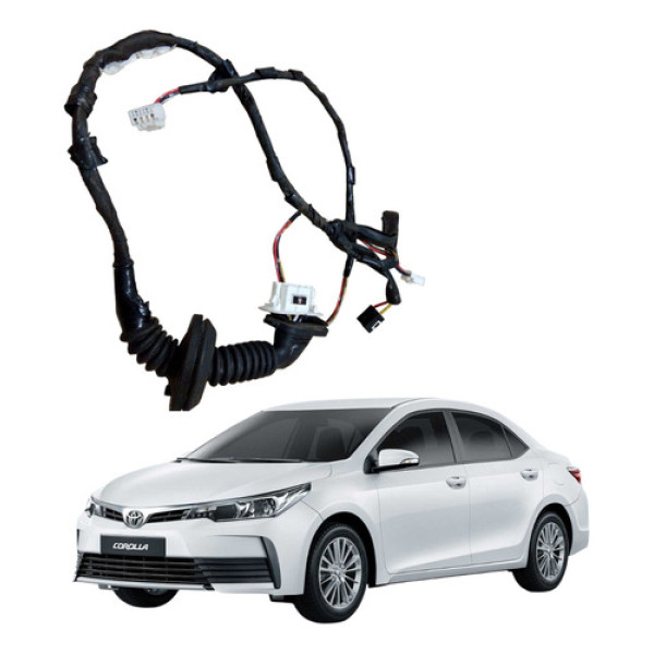 Chicote Porta Traseira Esquerda Corolla Gli 2018