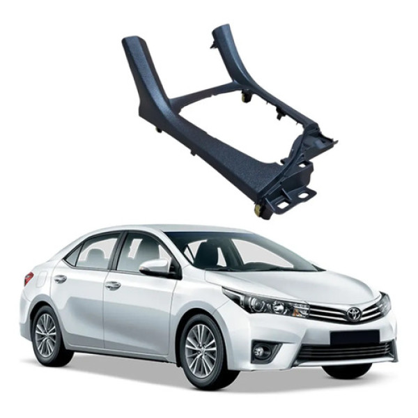 Acab Tampa Churrasqueira Toyota Corolla Xei 2.0 2014 A 2017 Preto