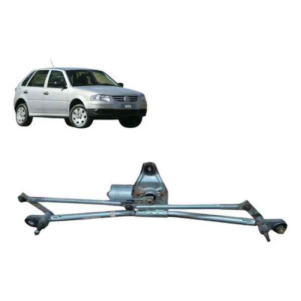 Armação C/ Motor Limp Parabrisa Gol Parati Saveiro G4 06-14