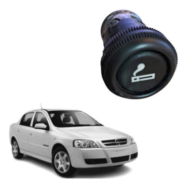 Acendedor Cigarro Tomada 12v Chevrolet Astra Sedan 1999 Preto