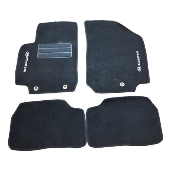 Jogo Tapete Carpete Hyundai Creta 1.6 2017