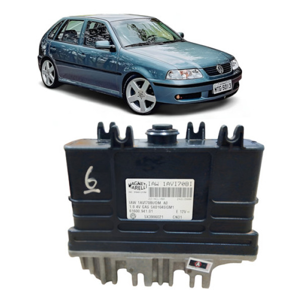 Modulo Injeção Vw Gol G3 1.0 16v 2001