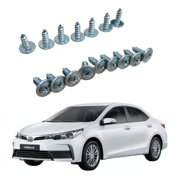 Kit Parafuso Mold Forro Porta Corolla Gli 2018
