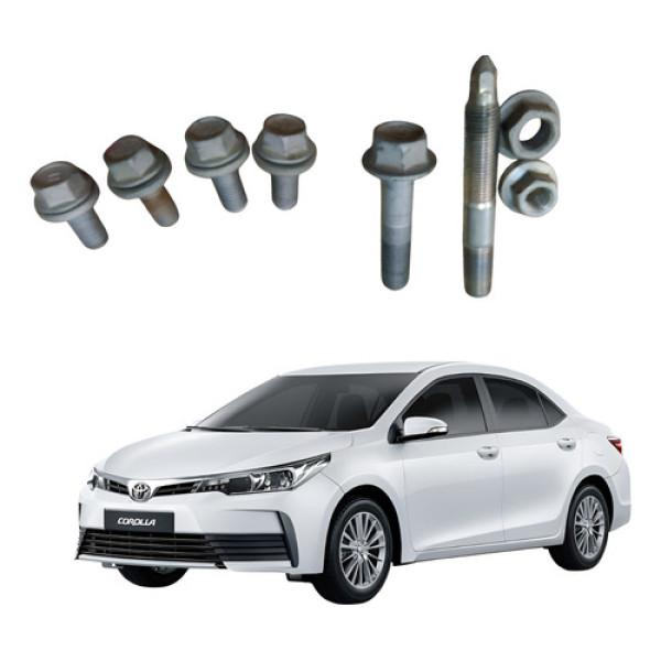 Kit Parafuso Coxim Motor Corolla Gli 2018 