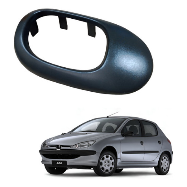 Moldura Maçaneta Interna Lado Esq Pg 206 Soleil 2000