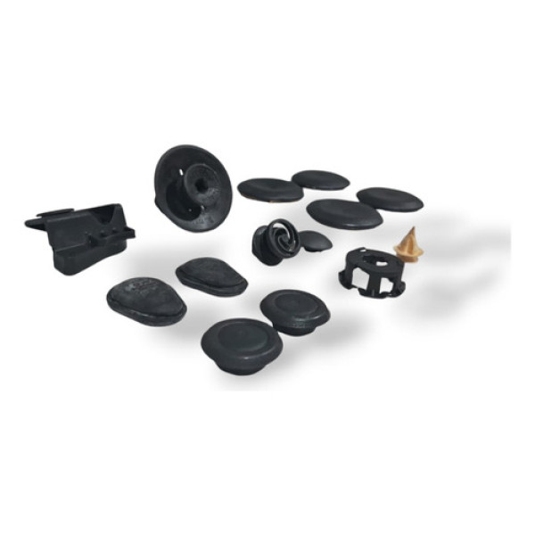 Kit Borracha Tampão Volkswagen Fox 2009 A 2014