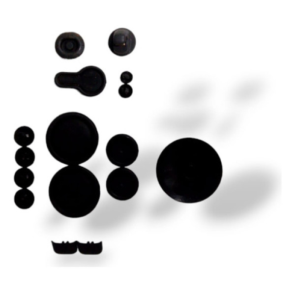 Kit Tampa Prisilha Interna Do Assoalho Volkswagem T-cross 20