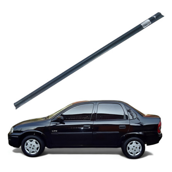 Pestana Vidro Externa Porta Tras Dir Gm Classic 2004