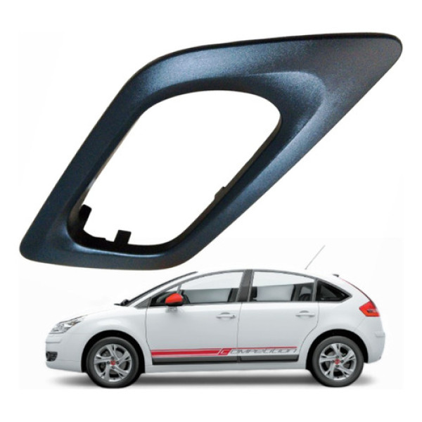 Moldura Maçaneta Int T/dir Citroen C4 Hatch 1.6 2013