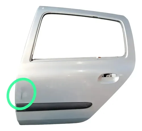 Porta T/esquerda C/detalhe Renault Clio 2000 A 2003